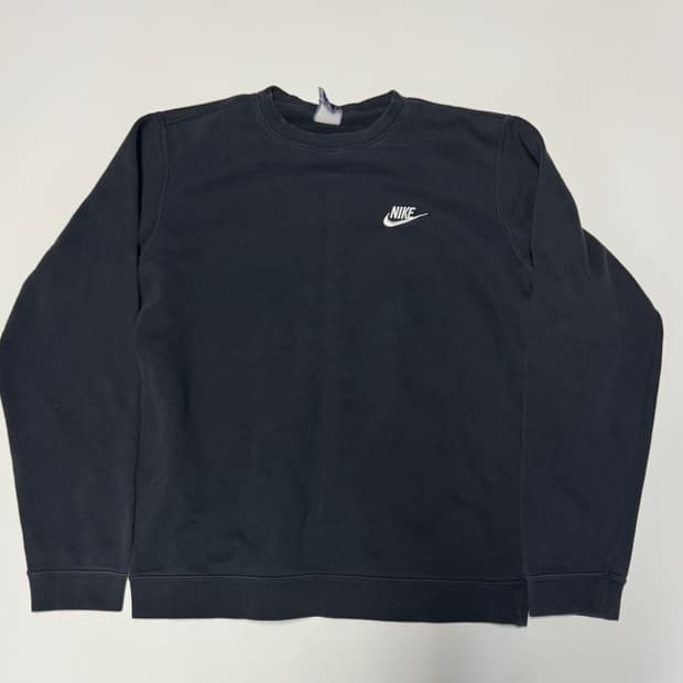 나이키 트레이닝 기모 스웻 맨투맨 블랙 M