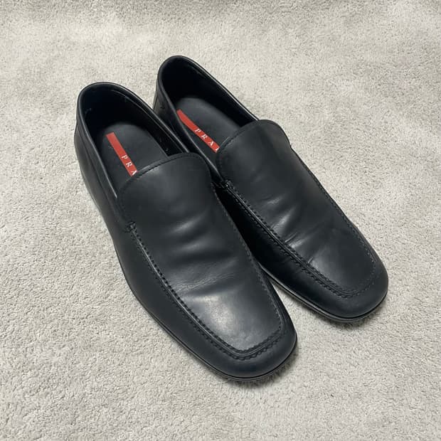 265) 프라다 스포츠 레더 로퍼 구두