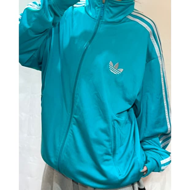 아디다스 파이어버드 민트 트랙탑