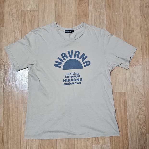언더커버 너바나 티셔츠