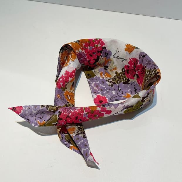 겐조 00's 재팬 플로럴 쁘띠 손수건 A1469