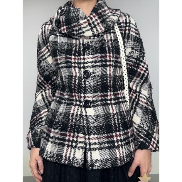 빈티지 하프 코트 자켓