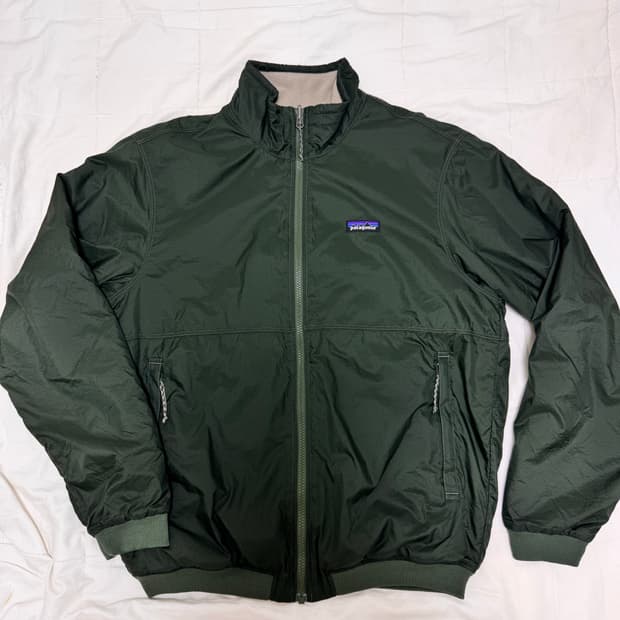 (M)파타고니아 멘즈 리버서블 쉘드 마이크로디니 재킷