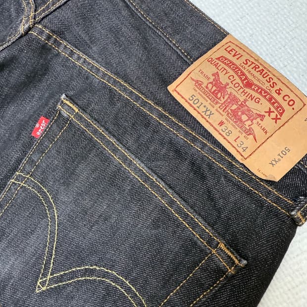 리바이스 501xx made in mexico 38/34