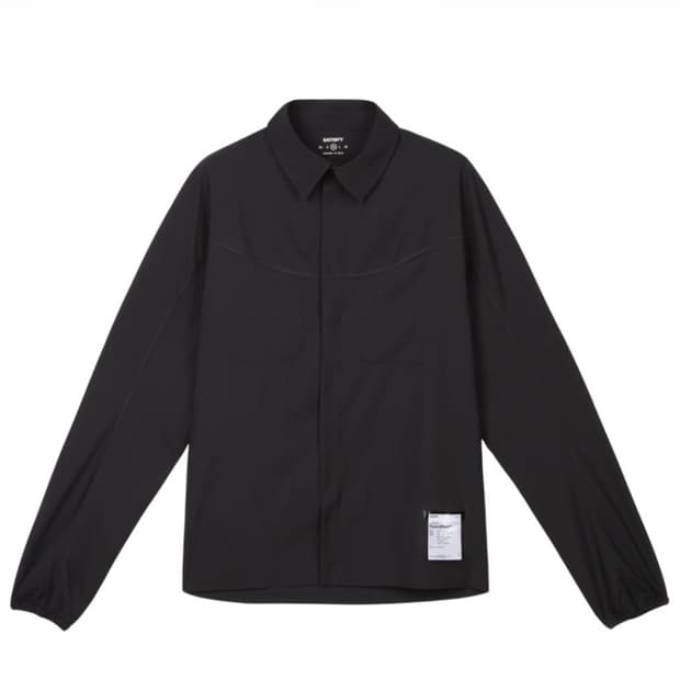 새티스파이 리버셔츠 블랙 M