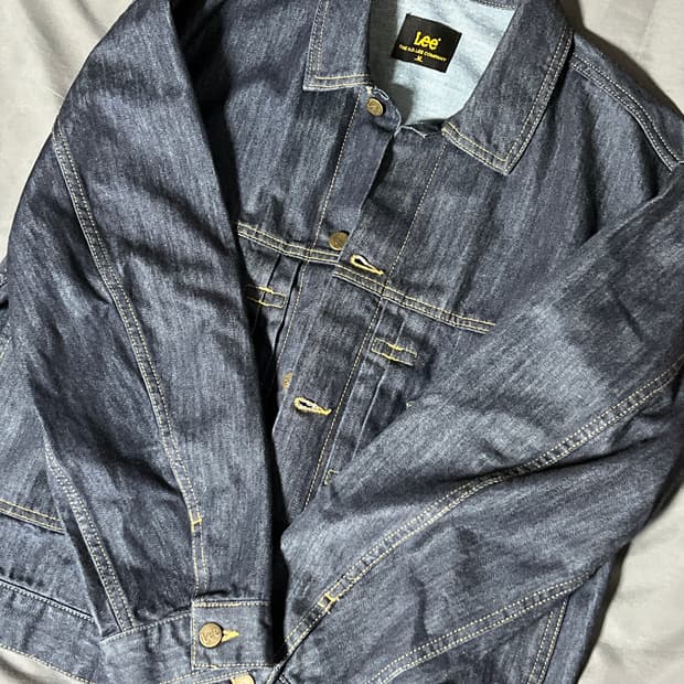 LEE 코듀라 데님 트러커 자켓 M