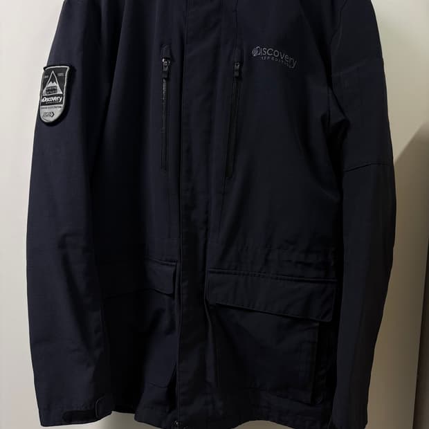 디스커버리 네이비 자켓 점퍼 100 L 급처