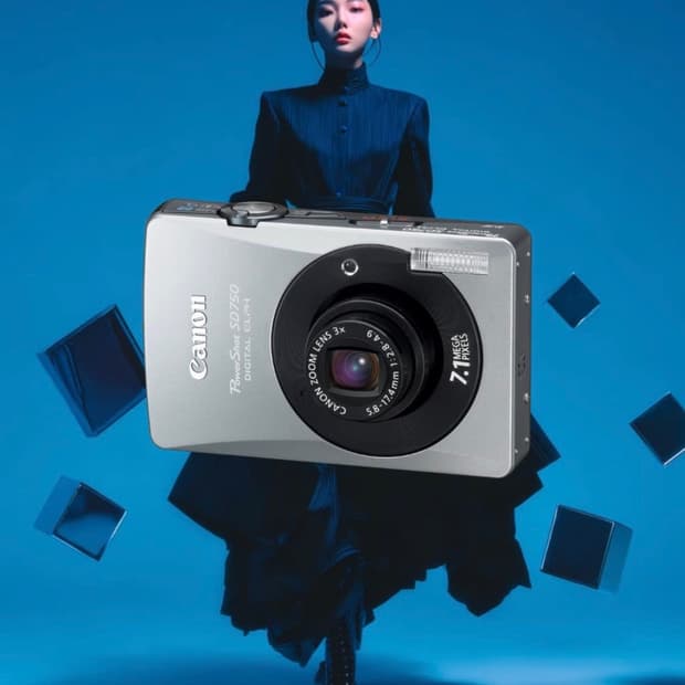 캐논 파워샷 SD750 (캐논 익서스 75 IXUS 75) 빈티지 디카