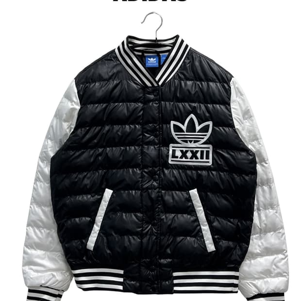 (95) 아디다스 빅트레포일 우먼스 바시티 패딩 자켓