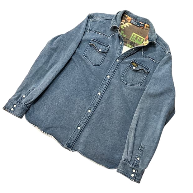 폴로 랄프로렌 잼스톤 웨스턴 셔츠 (XL) 나바호