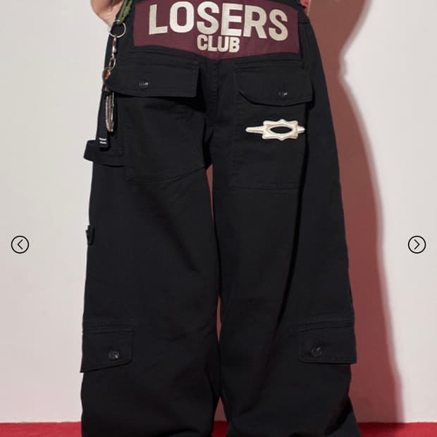 루저스 클럽 카고 포켓팬츠 L
