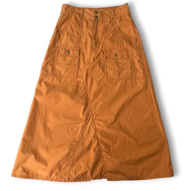 (27) 빔즈보이 오렌지 롱스커트