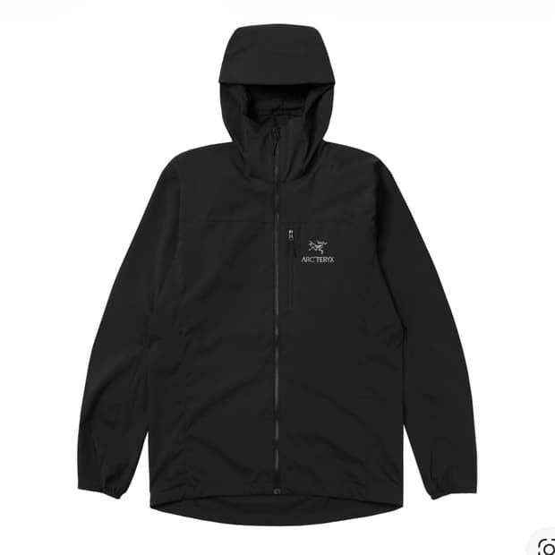 아크테릭스 스쿼미시 후디 블랙