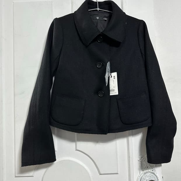 유니클로 질샌더 크롭 자켓