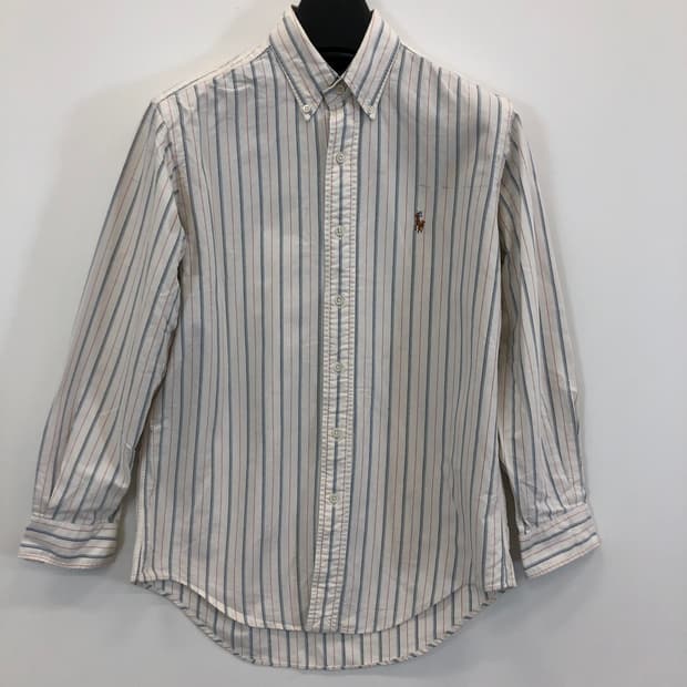 90s 폴로 옥스포드셔츠 멀티포니 66