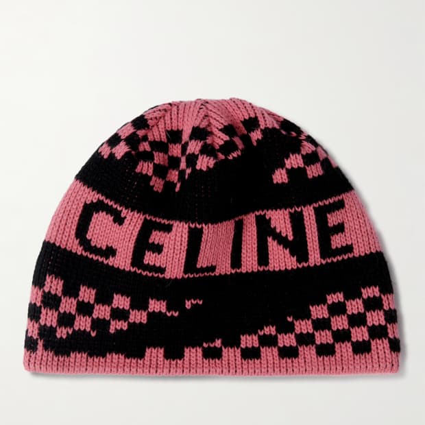 김원중님 착용 셀린느 셀린 체커보드 울니트 비니