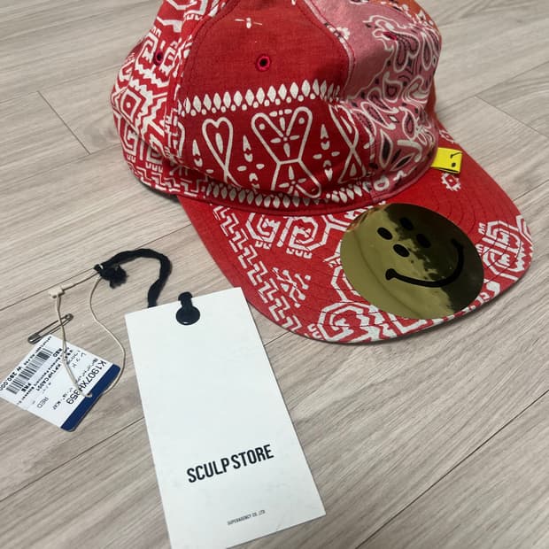 캐피탈 / 반다나 베이스볼캡 / F