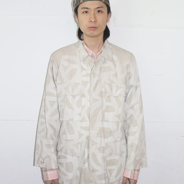 준야 와타나베 AD2003 아나키 페인트 자켓