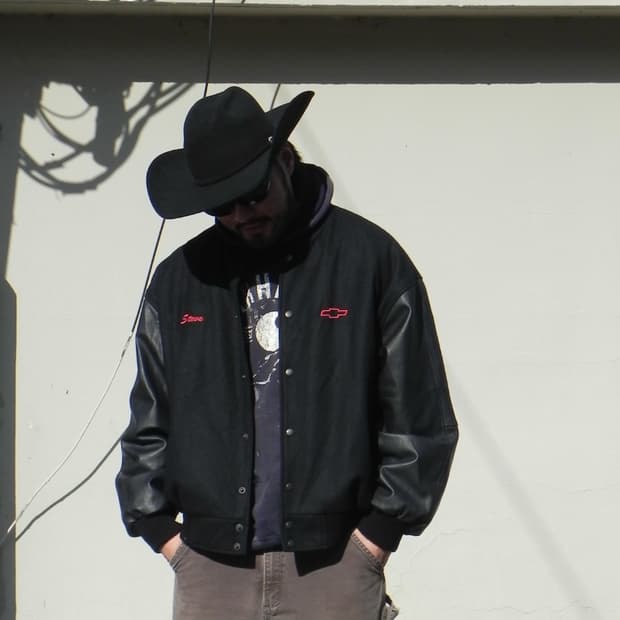 90's~00'sChevrolet Varsity jacket