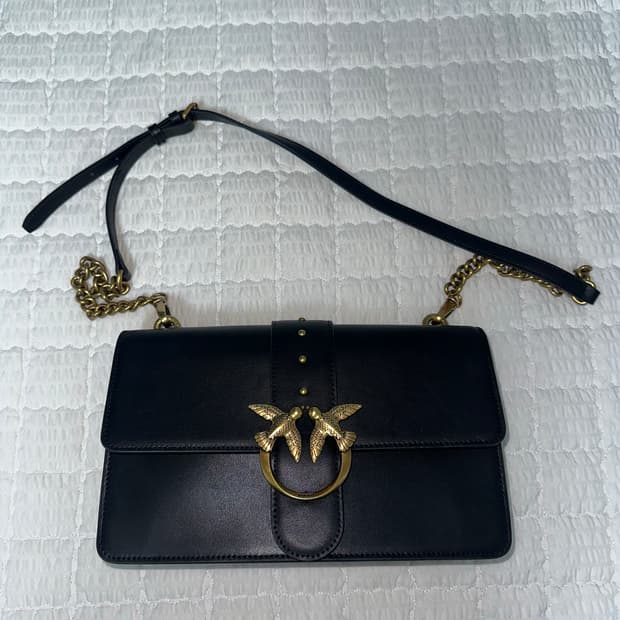 핀코 클래식 러브 아이콘 심플리 숄더백