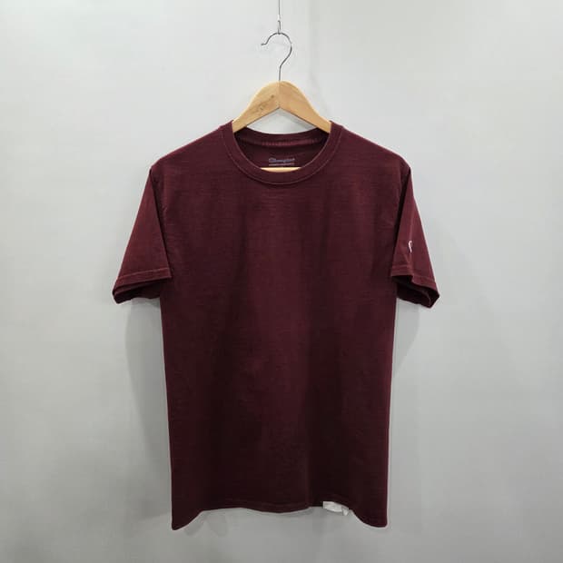 챔피온 반팔티 버건디 M