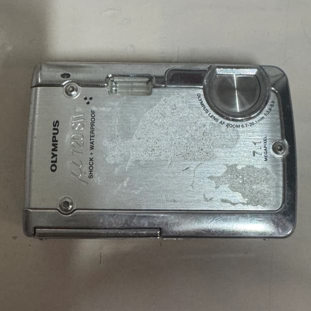 올림푸스 뮤 720 SW 디카 디지털카메라