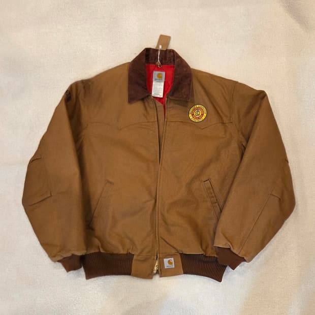  [희귀/레드퀼팅]00's Carhartt J13 싼타페자켓