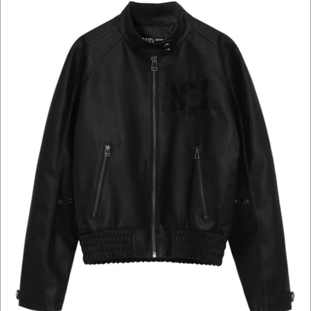 보헤미안서울 레이싱 레더자켓