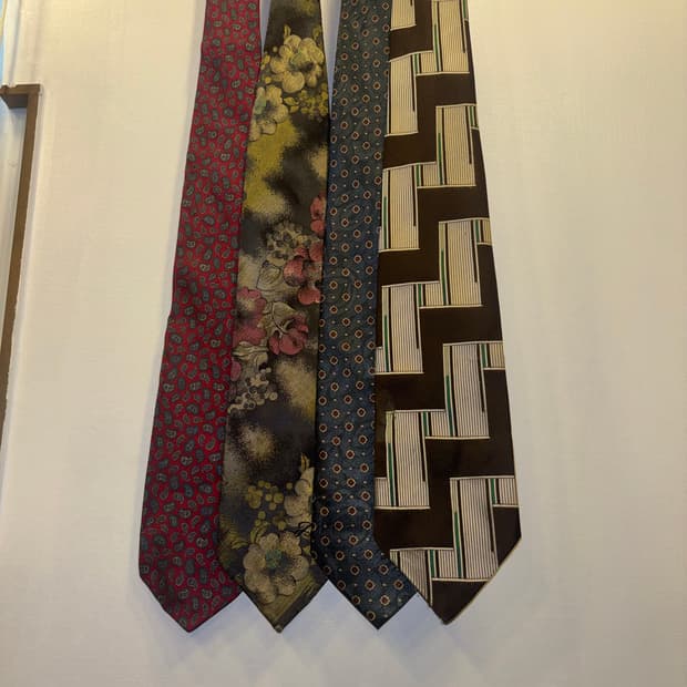 Vintage Patterned Ties