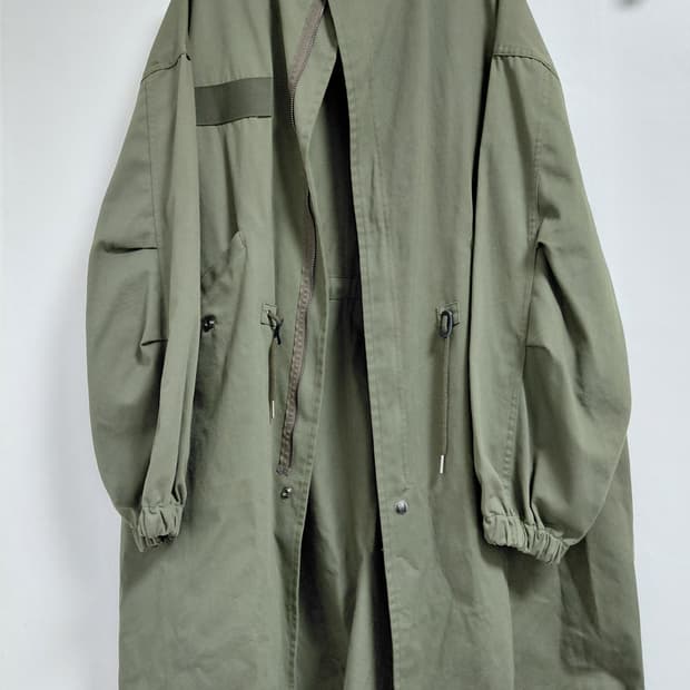 피쉬테일 야상 카키 