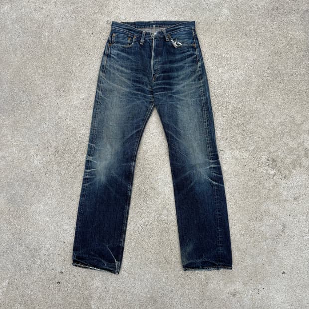 드님 by 웨어하우스 셀비지 데님 팬츠