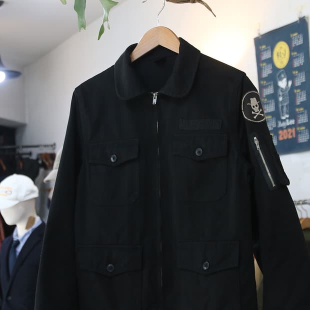 (착용컷) WACKO MARIA 밀리터리 자켓 (남성용 98)