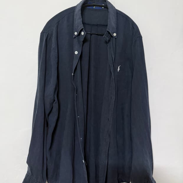 Ralph Lauren 린넨 셔츠 네이비