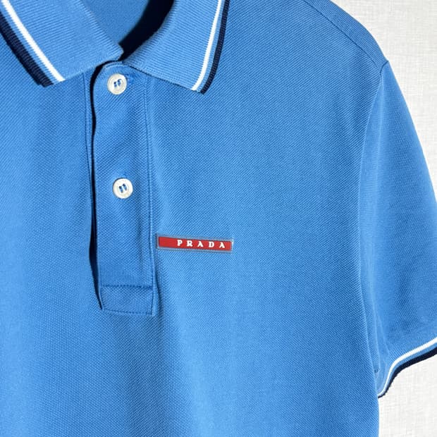[S] 프라다 스포츠 피케 폴로셔츠