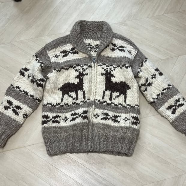 리얼 캐나다 코위찬 헤비울 핸드메이드