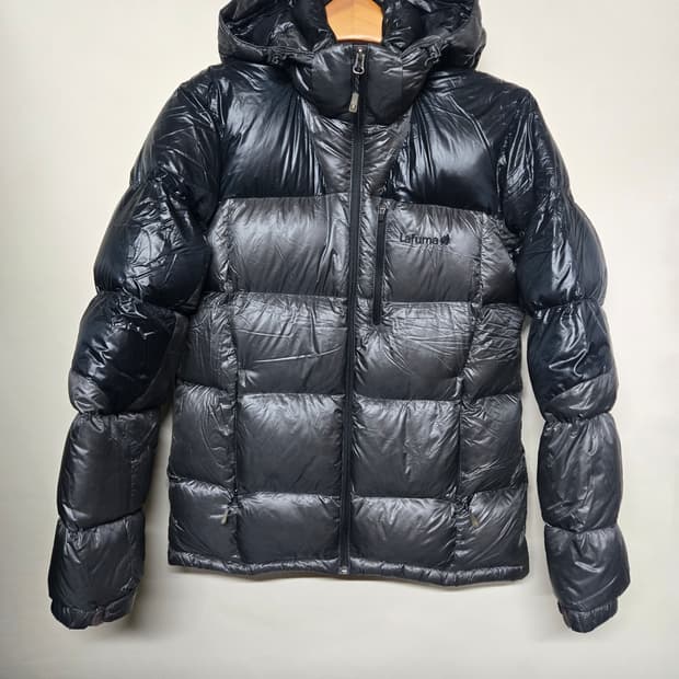 라푸마 블랙 구스다운 패딩M