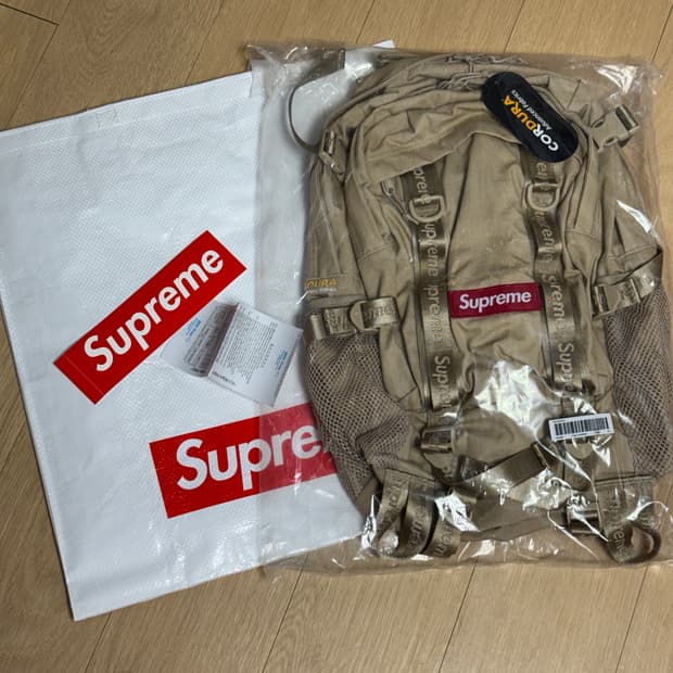 슈프림 26ss 백팩 탄