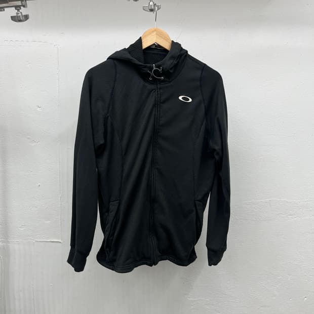 [L] OAKLEY MID LOGO HOOD ZIP-UP