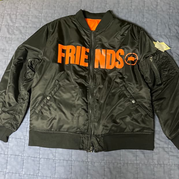 [L]브이론X프라그먼트 봄버 자켓