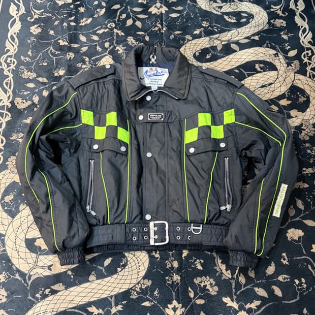 Japanese racing MA-1 bomber crop jacket
