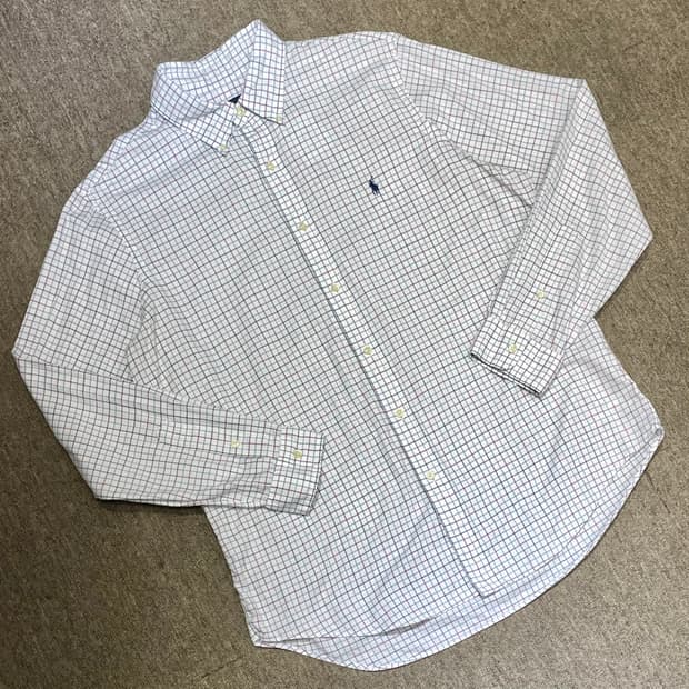 (L) POLO 폴로 랄프로렌 체크 셔츠