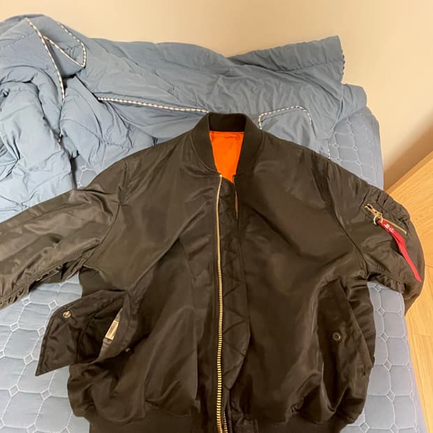 알파인더스트리 리버서블 MA-1 마원 XL