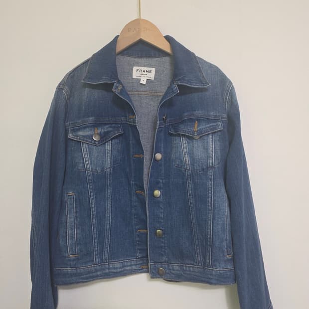 프레임 FRAME WALTHAM WAY 데님자켓 청자켓 S