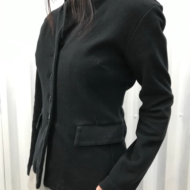 90s Agnes B cotton 4button blazer