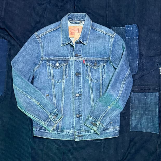 리바이스  72334 타입 3세대 데님 트러커 자켓 M