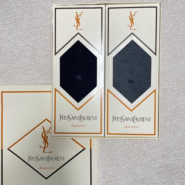 정품 명품 생로랑 입생로랑 양말