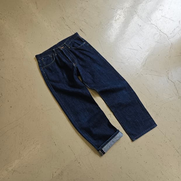 EDWIN 505 SELVEGE DENIM 에드윈 셀비지 데님 33