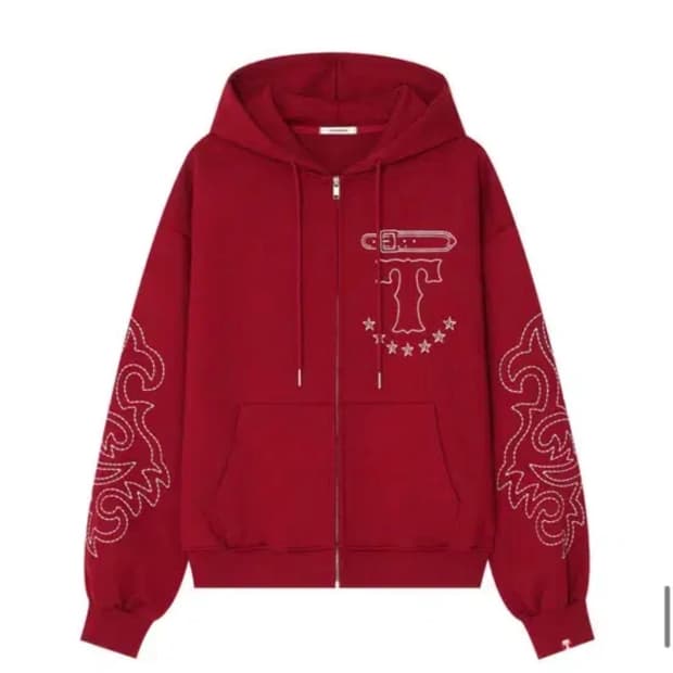 투머치택스 후드집업