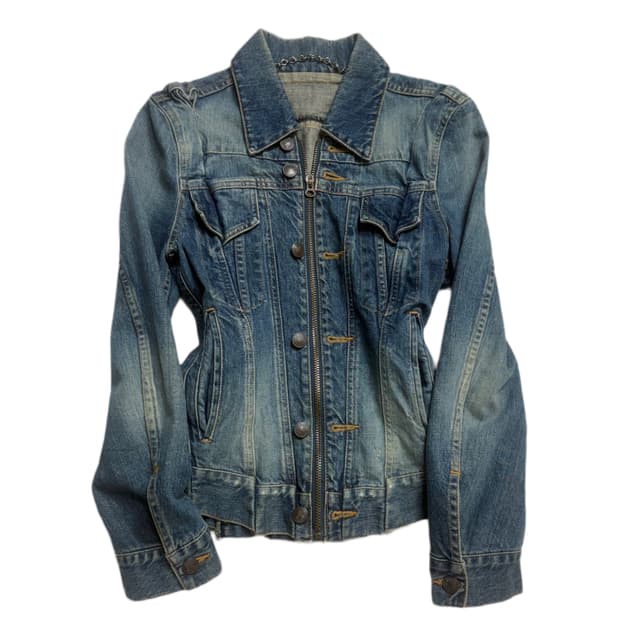 미하라 데님자켓