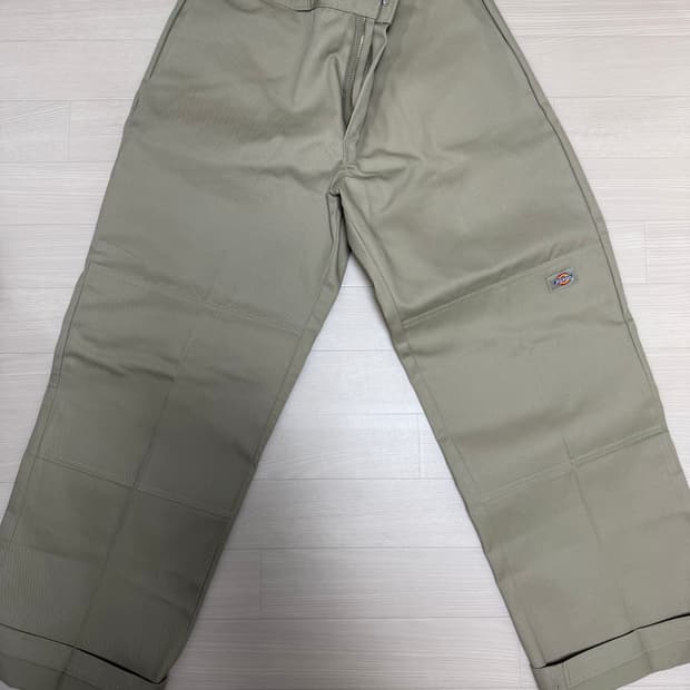 디키즈 더블니 베이지 33x30